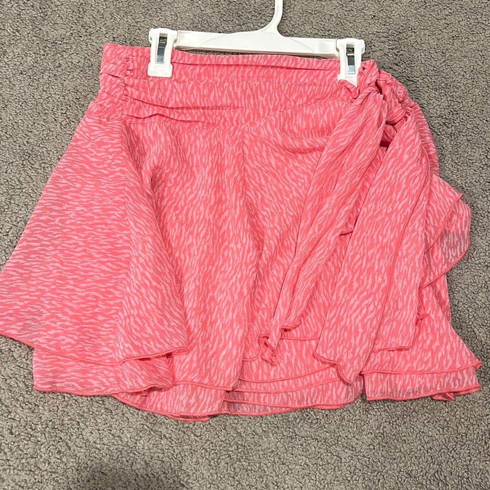 aerie tie mini skirt